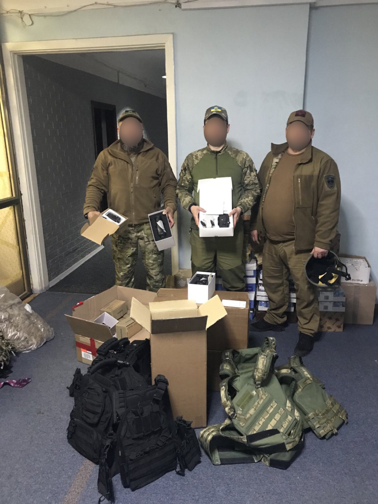 Амуніція та спеціальне спорядження для воїнів в/ч А4100 11 батальйону спеціального призначення